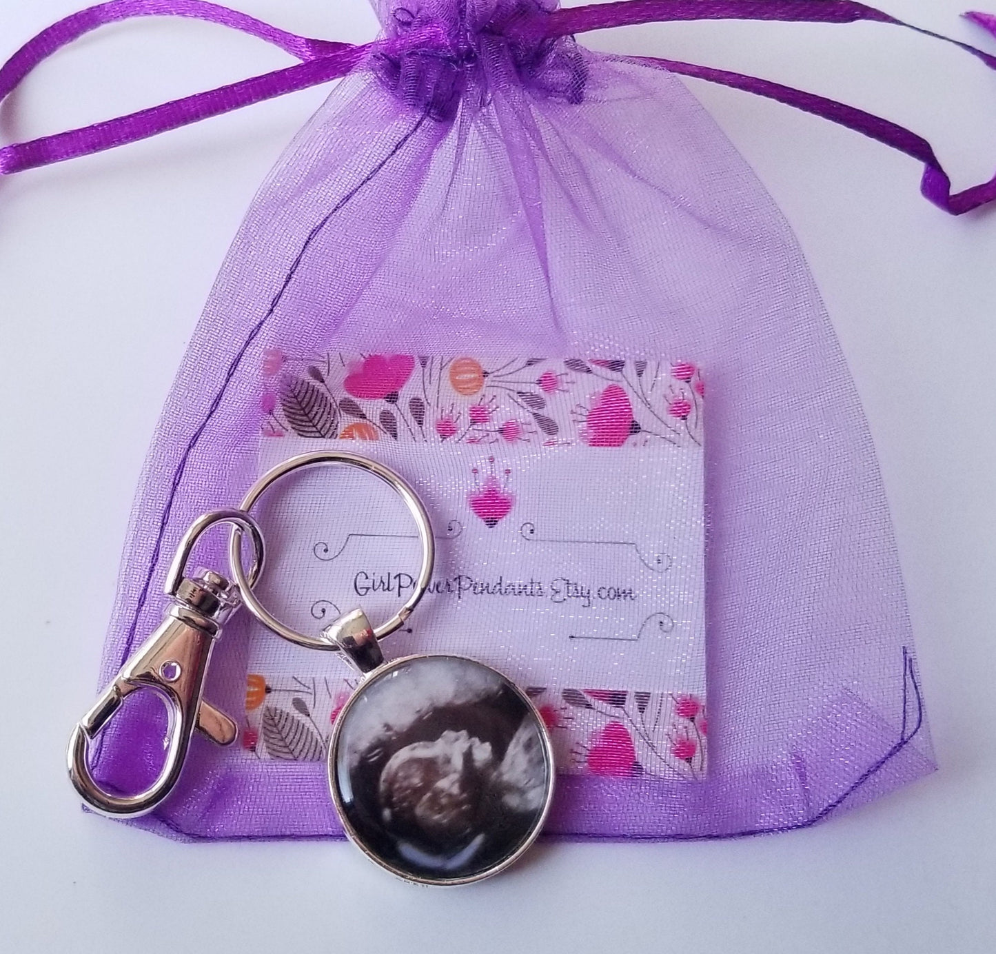 Drive Safe Daddy Photo Keychain Keyring gift for Dad