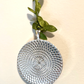 Photo Ornament - ANY picture! with wreath border- 2 inch Sterling Silver plated Personalized Picture Ornament