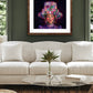 Mahjong Wall Art unframed print Mahjong tile hat