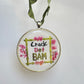 Mahjong Christmas Ornament Crack Dot Bam