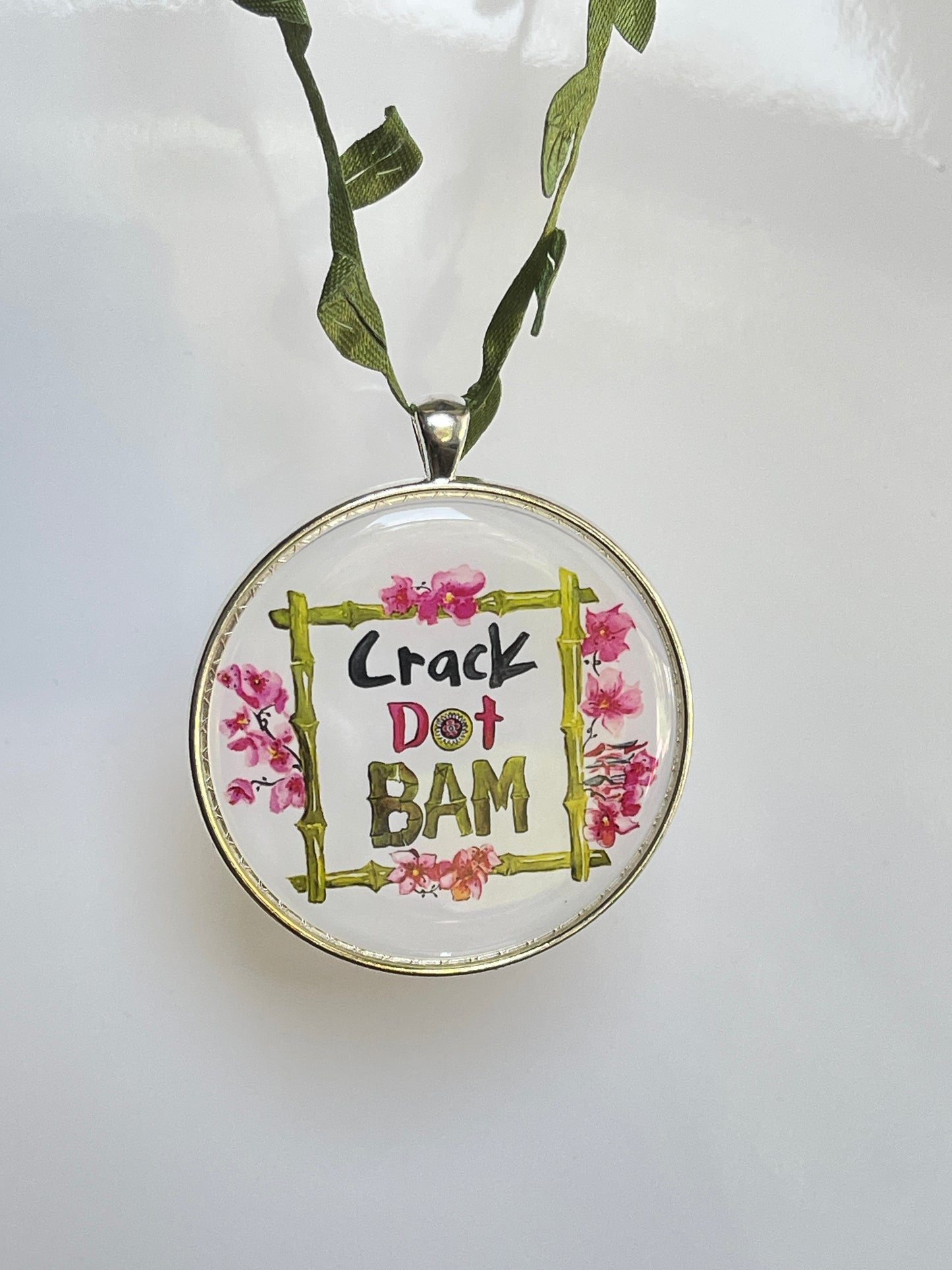 Mahjong Christmas Ornament Crack Dot Bam