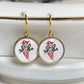 Bird Bam mahjong earrings
