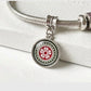 Mahjong European charm for bracelets choose 1 Dot, 1 Crack, Bird Bam charm