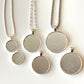 Custom silver photo charms 16mm, 25mm and 30mm Double sided