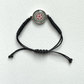 Mahjong Bracelet one side 1 Dot and the other side Bird Bam tile reversible