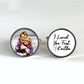 Father of the Bride Photo Personalized Cufflinks
