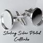 Photo Cufflinks with pictures Stainless Steel or Sterling silver plated