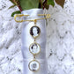 Gold Photo Charms for Bridal Bouquet Wedding