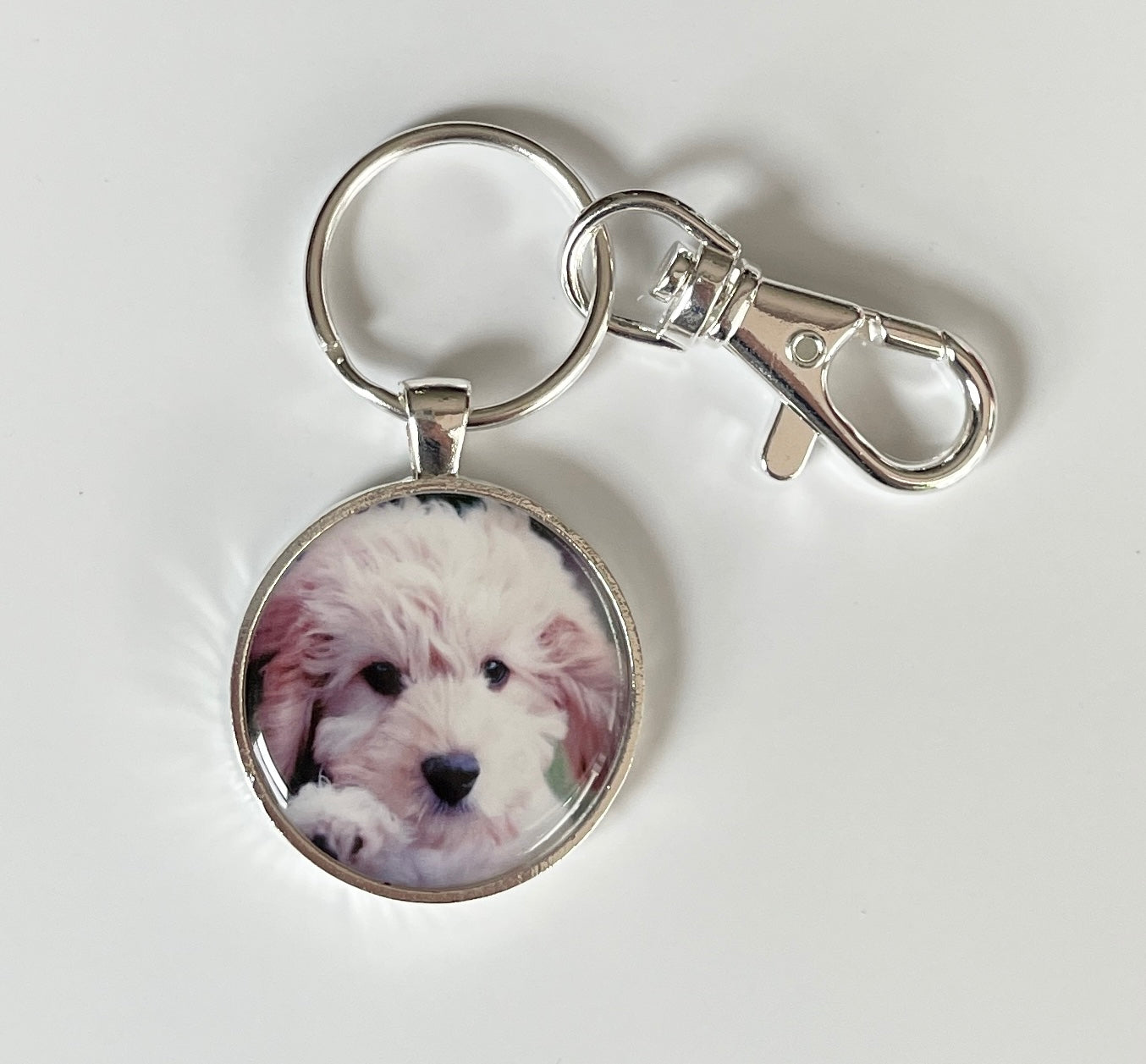 Photo Keychain - Custom Picture Keyring - Double sided personalized