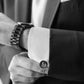 Photo Cufflinks with Personalized Message