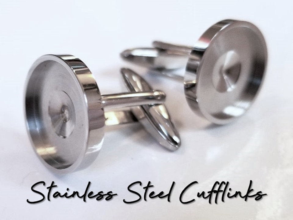 Father of the Bride Photo Personalized Cufflinks
