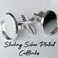 Photo Cufflinks with pictures Stainless Steel or Sterling silver plated
